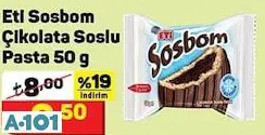 ETİ SOSBOM ÇİKOLATALI SOSLU PASTA